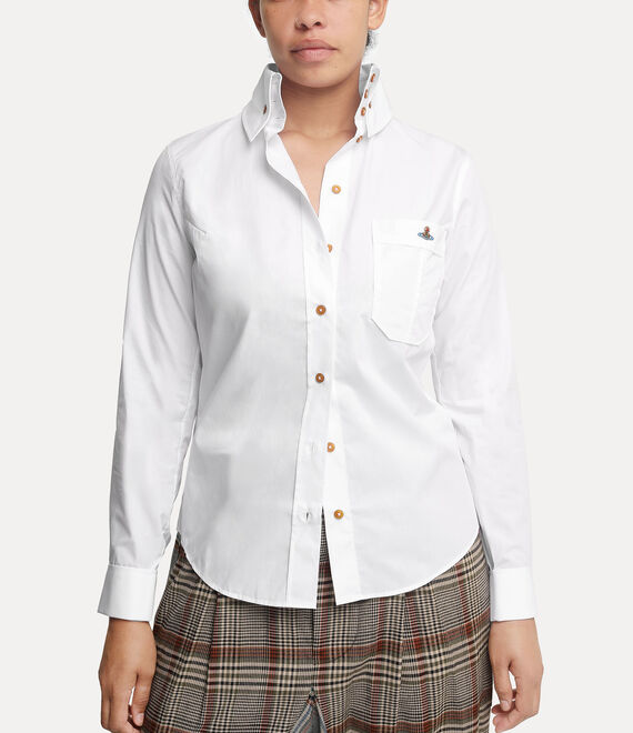 Vivienne Westwood Classic Krall Shirt in WHITE